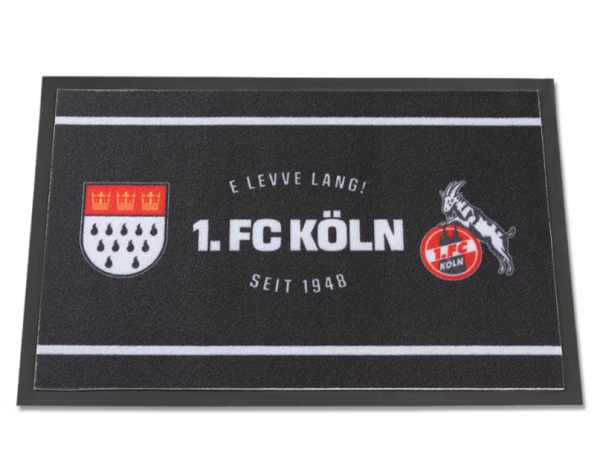1. FC Köln - Fußmatte "E levve lang"
